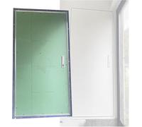 Porta del pannello di accesso di ispezione montata a filo, nasconde fori elettrici e idraulici, portello di revisione del muro a secco per accesso nascosto alle utenze