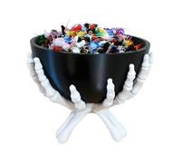 Porta del per la mano - Porta gotica addominali vassoio figurina | Durabilità Scheletro Figruola VAY | Spack da tavolo per vacanze decorative in spetosa decorazione per snack
