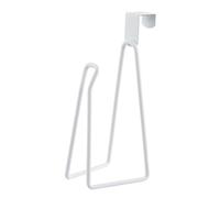Porta del Rotolo di Toilette sopra la Toilette sopra Il Serbatoio del Portafoglio di Carta per Tessuto di Tessuto Riserva distribuita per Lo stoccaggio del Bagno e l'organizzazione- Bianco Bianco