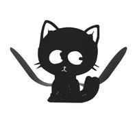 Porta Del Rullo Igienico Per Gatti - Asciugamano A Di Gatto | Supporto Per Rotolo Di Toilette | Il Porta Della Carta Igienica Libera In Piedi | Organizzatore Di Metallo A Di Gatto Creativo
