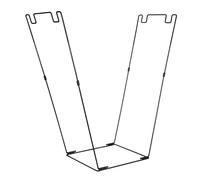 Porta del sacchetto per spazzatura da giardino - per il supporto per sacchetto della spazzatura durevole, supporto per tela di immondizia multifunzionale | Foglie di metallo esterno portatili