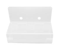 Porta del Set di Spazzolino da Denti Che Risparmia Spazio a Parete Montata su Acrilico Elettrico Scaffale Organizzatore di Stoccaggio Denti con Gestione dei Cavi per Autoadesiva da Bagno Autoadesiva