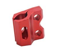 Porta del supporto per freno Cucciola di tubo compatibile con CRF250R CRF450R CRF250L CRF300L CRF450L YZ250F YZ450F WR250F motocicli anteriore Montaggio del freno freno(Red)
