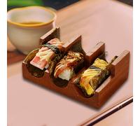 Porta del supporto per il supporto per tacos di sushi in legno per sala da