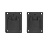 Porta del supporto per utensili 2 pezzi fori di montaggio per l'archiviazione degli utensili, staffa montata a parete, morsetto sicuro, strumenti per il servizio pesante,