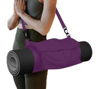 Porta Del Tappetino Da Yoga - Stitching Rinforzato In Tela Premium, Tracolla Comoda Di Apertura Di Facile Accesso, Borsa Di Stoccaggio Funzionale Compatta | Organizzatore Per La Classe Di Fitness Pila