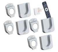 Porta del telecomando - Organizzatore a parete magnetica, portabricchini adesivi | autonomo compatto progettato per mantenere i telecomandi facilmente accessibili in casa, scuola, hotel o aree d