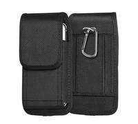 Porta Del Telefono Cellulare | Canda Di Fondina Mobile A Cintura | Controllo Della Vita Del Telefono Compatto | Nylon Oxford Resistente, Ideale Per Campeggio, Escursioni, Pesca, Ciclismo | Sicuro Adat