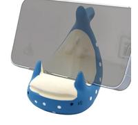 Porta del telefono cellulare - fascia per animali in resina, adorabile stand di cartoni animati 3D | Supporto del delfino in miniatura con base anti-slip, riposo telefono decorativo per il ta