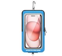 Porta Del Telefono Da Polso, Impermeabile E Resistente Al Sudore, 19x10,5 Cm, Fascia Per Telefono Da Viaggio Per Escursioni, Fascia Sportiva Universale, Banda Confortevole E Regolabile, Per Correre, E