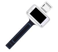 Porta del telefono in fascia da braccio in esecuzione - Bracciale da 4-6 pollici, supporto per sudore in PVC, borsa di stoccaggio leggero con slot chiave | Accessorio sportivo riflettente per escursio