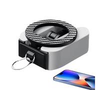 Porta del telefono magnetico - a doppio magnete laterale, per smartphone ad angolo regolabile, mobile pieghevole portatile | per magneti forte per la presa sicura |