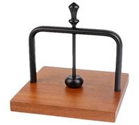 Porta del tovagliolo da cocktail - distributore di base in legno ponderato, supporto tovagliolo di carta in metallo | Organizzatore di tovaglioli desktop stabile Organizzatore pesante Soluzione di sto