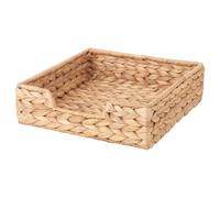 Porta del tovagliolo giacinto acqua, multifunzionale intrecciato per cucina, ristorante/ 7.48x7.48x2.36 pollici