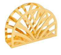 Porta del tovagliolo oro in acciaio inossidabile inossidabile Nordico Simpucito vuoto Out Softar Circle forma verticale anti -slittamento Elegante tavolo da tavolo da tavolo picnic