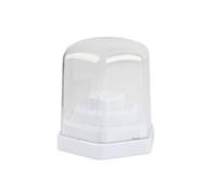 Porta del trapano per unghie Porta resistente Plastica 48 fori Organizzatore Case a scatola 'organizzatore per la casa Design per le nail art fai -da -te e il salone Usa base (Bianco)