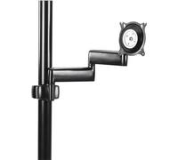 Porta del tubo a doppio braccio rotante e tilzi per schermi piatti (fino a 66,00 cm (26 ")) nero (KPD110B) NEW