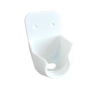 Porta del tubo da giardino, rastrelliere per ugelli spray per esterni, organizzatore di staffe a parete, slot di scarico integrato, presa con un gancio anti-slip, 12x9x8cm, deposito per attrezzi da pi