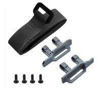 Porta della Batteria per Auto RC in Lega di Alluminio, Supporto per Batteria con Cinturino per Auto MAXX 1/10 RC, Supporto per Batteria Sicuro e Affidabile, Parti Sostituibili