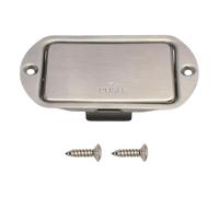 Porta Della Batteria Per Chitarra Elettrica In Acciaio Inossidabile Porta Della Batteria Elettrica Easy Installazione Texture In Metallo Perfetto Per Vari Modelli Supporto Alimentazione