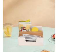 Porta della borsa da tè con slot Contenitore per sacca da tè per un banco