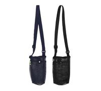 Porta della bottiglia d'acqua in rete cinghia regolabile 2 pcs escursionistica per esterni