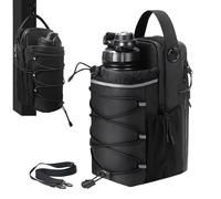 Porta Della Bottiglia Magnetica - Borsa Per L'acqua Di Fitness, Sacchetto Di Clip Da Palestra | Carrier A Cinghia Regolabile Per Attrezzatura Da Allenamento, Deposito Per Bevande Sicuro, Accessorio Di