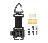 Porta Della Canna Da Indossabile, Build Leggera, 12x4,8 Cm, Attrezzatura Per La Da Viaggio, Clip Della Cintura Per Il Pescatore, Clip Regolabile, Per Viaggi, Spiaggia, Acqua