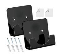 Porta Della Canna Per Doccia Da Bagno, Supporto Per Bordo Coperta Per Doccia Acrilico 2x - Per Tubi Del Guardaroba Invisibile Per Soggiorno, Sala Da Pranzo