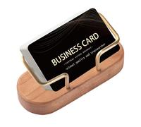Porta Della Carta Da Visita Al Desktop - Display Titolare Biglietto Da Visita - Supporto Per La Mostra Titolare Della Cartolina | Cards Lussuose E Squisite Da Scrivania Per Mostre E Riunio