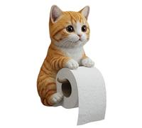 Porta della carta igienica per gatto, supporto per rotoli di tessuto di gatto, porta rotolo di carta igienica, portablancia montata a parete, distributore carinos per dormitorio, casa, campers, bagno