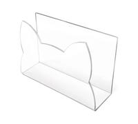 Porta Della Lettera Scrivania Clear Acrilics Rack Mail Sorter Envelope Organizzatore Porta Per L'organizzatore File Ordinamento