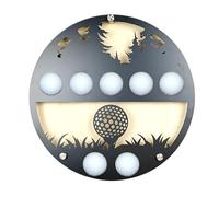 Porta della Pallina da Golf murale - Elegante Supporto per Il Display, Robusta Struttura sospesa | Organizzatore di Magazzino da Golf per i premi dei Giocatori, Souvenir del torneo, Decorazione degli