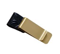Porta Della Penna In Pelle Con Clip In Metallo Sleeve A Taccuino A Fessura Singola Per Giornale Notebook Clip Penna In Acciaio Inossidabile Appunti Inossidabile