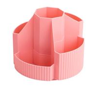 Porta Della Penna In Plastica A Rotazione A 360 Gradi Con Capacità Per L'organizzazione Del Desktop Della Scuola Ufficio Soluzione Archiviazione Degli Uffici