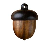Porta Della Pillola - Organizzatore Di Pillola A Forma Di Pinole In Legno - Organizzatore Di Pillole Di Medicina, Organizzatore Di Pillole Come Ciondolo Per Integratori Di Olio Di Fegato Di Mer
