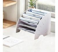 Porta della posta dell'organizzatore di file da scrivania a forma di ventola