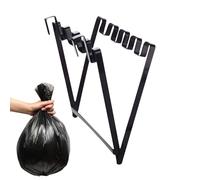 Porta della sacca per la spazzatura per cucina - supporto per borsa della spazzatura pieghevole, contenitore di installazione facile | Cestino per compost in sospeso compatto, montaggio privo di trapa