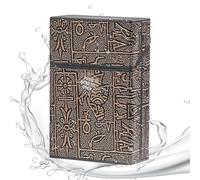 Porta della scatola delle sigarette - sigarettacase a prova di spremi per i roll -up con interruttore di fibbia interno facile accesso | Elegante custodia delle sigarette | Comodo scatola di sigarette