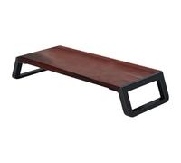 Porta della stampante per laptop - supporto desktop ergonomico, scaffale della piattaforma per computer illuminata RGB | Organizzatore desktop con slot di gestione dei cavi, supporto per mozzo multifu