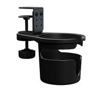 Porta Della Tazza Per Bordo Del Tavolo-Montaggio Di Bevande Rotanti, Tazza Anti-fallo | Porta Della Bevanda A Pinza Regolabile, Accessorio Per Scrivania Per Il Risparmio Per La Casa, Tavoli Da Studio,