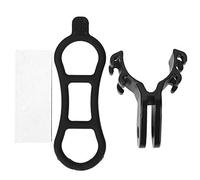 Porta della torcia per flash Bike Clip Mount Staffa Compatibilità universale per le bici da strada al sicuro Maltera di montaggio stabile Resistente alla rotazione a 360 gradi