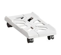 Porta della torre del computer sotto la scrivania - Frame di PC in legno, piattaforma CPU regolabile | Ruote a incantatore mobile con progettazione di ventilazione, regolazione della larghezza del ris