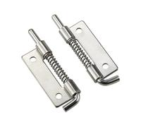 Porta dell'armadio industriale con albero di distribuzione del prodotto in acciaio inossidabile 304, perni a molla rimovibili sinistro e destro 1 pezzo(304 SS-Right-4)