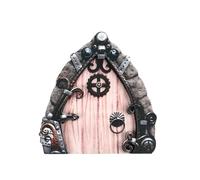 Porta delle fate da muro, porta in miniatura, Porta in miniatura della casa delle fate in legno, Porte artistiche da giardino fatato in legno, decorazione di accessori per la casa per il gi