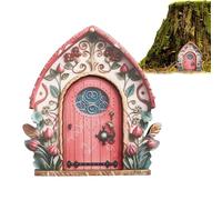 Porta Delle Fate Da Parete, Porta Delle Fate Da Giardino, Porta Degli Gnomi, Porta Degli Elfi In Miniatura, Porta Delle Fate Dei Elfi In Legno, Porte D'Arte Del Giardino Delle Fate