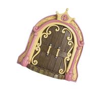 Porta delle fate,Ornamenti da giardino per cabina di porte di fate | Decorazione per la casa del giardino, decorazione da giardino magica per porta dell'albero della fata in miniatura di elfi