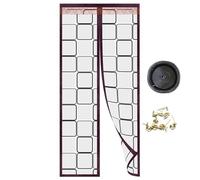 Porta dello schermo a mosca magnetica - Tervato isolato termico | Tervato della porta magnetica | Schermi a mosca | Porte reti patio sipario adatto al flusso di aria fresca e spazi abitativi senza