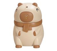 Porta dello stecchino, custodia da viaggio compatta con distributore intelligente automatico per cucina, bagno e ristorante Design Capybara , acrilico in plastica, viaggio in casa utilizzando 3.