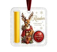 Porta denaro natalizio in acrilico trasparente, infrangibile | Albero di Natale compatto per denaro, regalo decorativo, decorazione per casa, centro commerciale, feste, scuola, chiesa